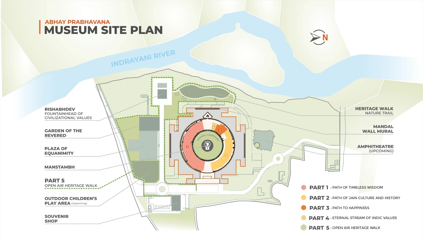 Abhay Prabhavana Museum Site Plan 1